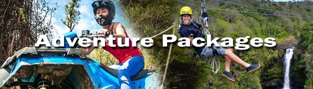 Adventure Packages in Hilo and Kona Hawaii. Tour packages, Package Deals, and more.
