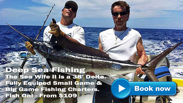 Deep Sea Fishing in Kona Hawaii. Fishing Charters out of Kailua-Kona Hawaii.