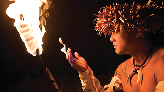 Fire Dancing Luau Kona