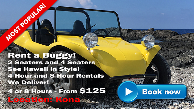 Big Island Buggy Rentals in Kona Hawaii. Rent a Dune Buggy in Kailua-Kona!