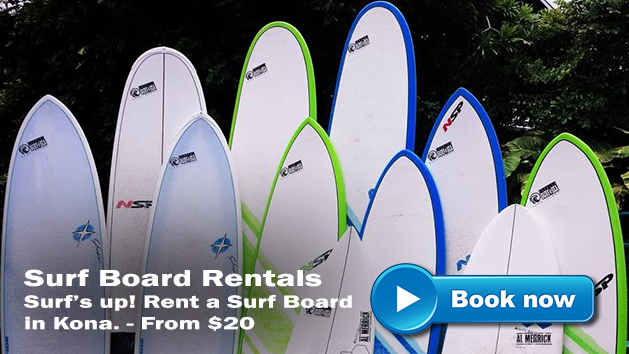 Kona Surfboard Rentals | Hawaii Adventure Tours