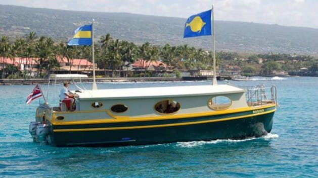 Glass Bottom Boat Tour Kona