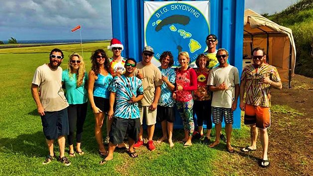 Skydiving Crew Big island Gravity Kona