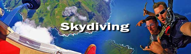Skydiving in Kona