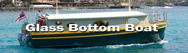 Glass bottom boat Tour kona