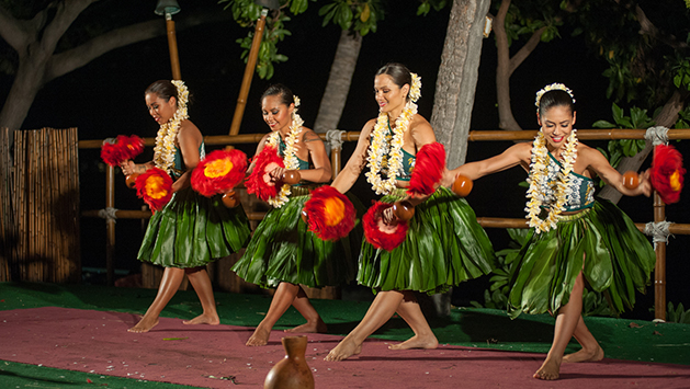 Hula Dancing kailua-Kona Luau Hawaii Adventure Tours