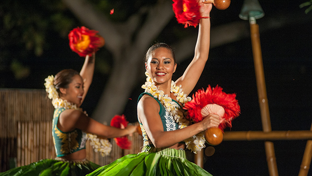 Hawaiian Hula Dancing Luau Kona Hawaii Adventure Tours