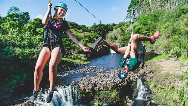 Zip Line in Hilo Hawaii UmaUma Experience