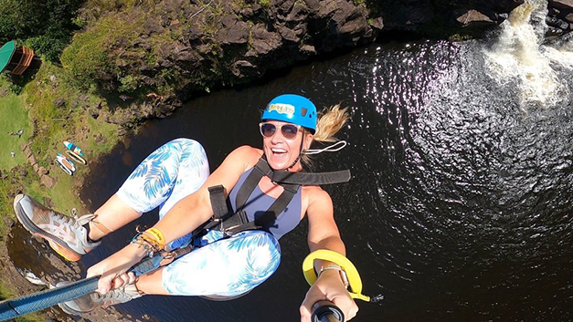 Zipline in Kona with Hawaii Adventure Tours. Sells out daily
