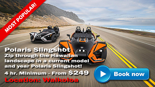 Waikoloa Car Rentals | Polaris Slingshot Waikoloa